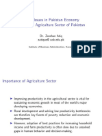 Issues Pak Economy Lec 5 Agriculture Sector
