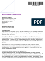 Appointment Confirmation For GWFGWF048967403 PDF