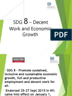 SDG - Decent Work and Economic Growth