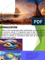 History of Globalization