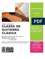 Clases Guitarra Madrid