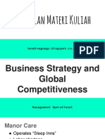 Business Strategy and Global Competitiveness