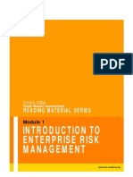 Module 1 - Introduction To ERM