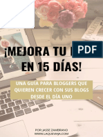 Mejora Tu Blog en 15 Dias