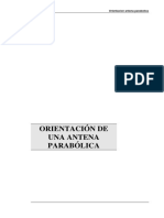 Orientacion Antena Parabolica