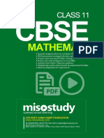 CBSE Class 11th Mathematics Sample eBook