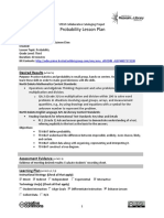 Probability Lesson Plan: Context