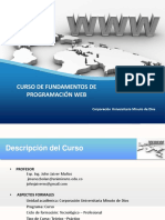 Curso Fundamentos Programacon Web