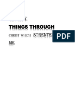 Do All Strenteneth ME: Things Through