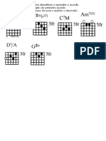 Identificação de Acordes