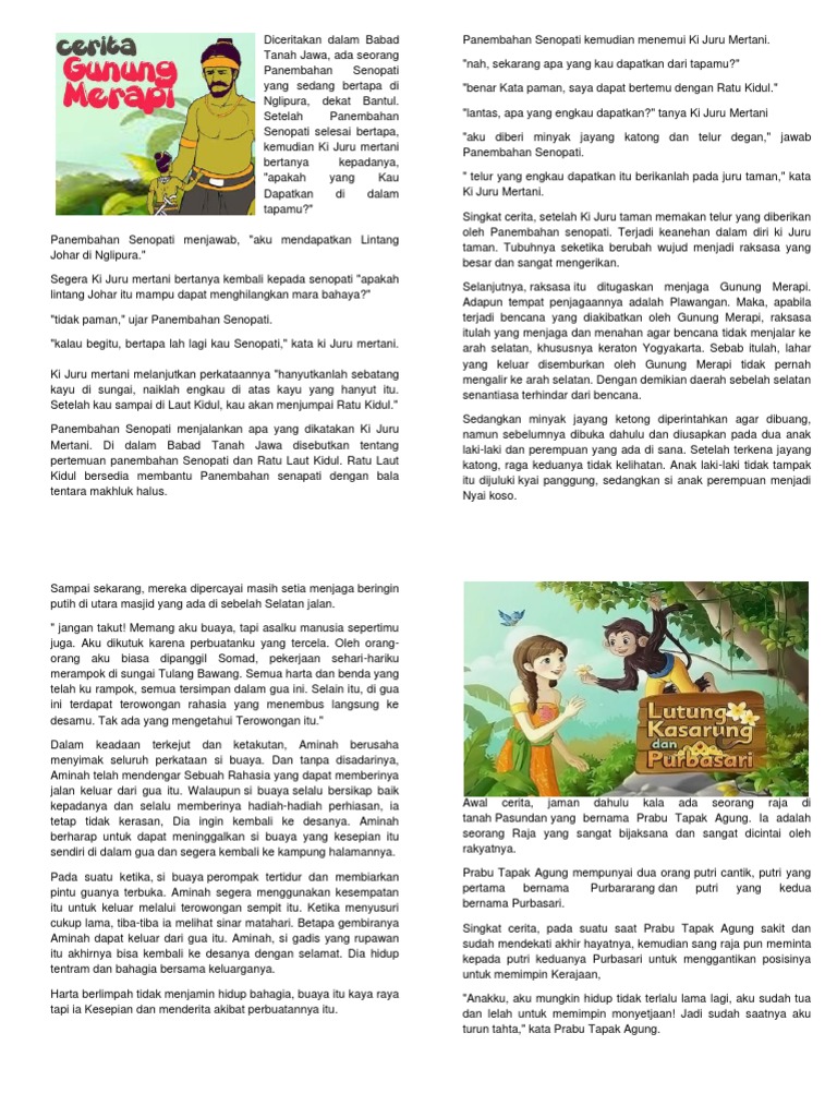 CERPEN Dongeng Legenda  PDF