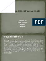 Konsep Dasar Ibadah Dalam Islam