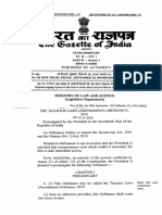 TheTaxation Laws Amendment Ordinance PDF