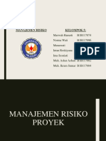 Manajemen Risiko Proyek