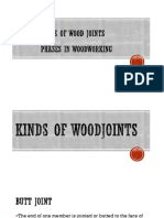 Kinds of Wood Joints