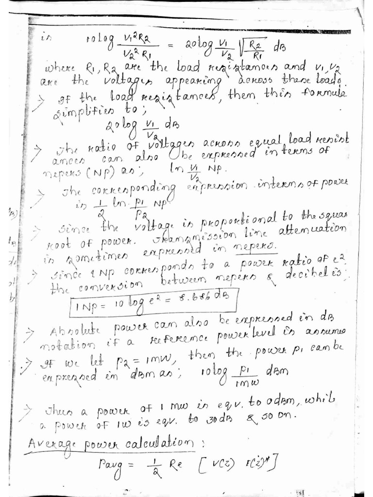 Microwave Handwritten Notes IIT DELHI | PDF