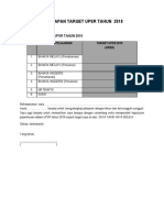 Penetapan Target Upsr 2019 (Murid)