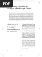 Experiencing Transitions: An Emerging Middle-Range Theory | PDF