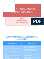 Kemudahan & Kesulitan Surat Menyurat