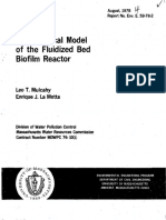 Eve-59!78!2 1978 Mathematical Model of The Fluidized Bed Biofilm Reactor