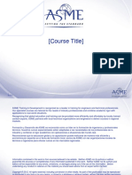 ASME Approved-Course Template 9-2012