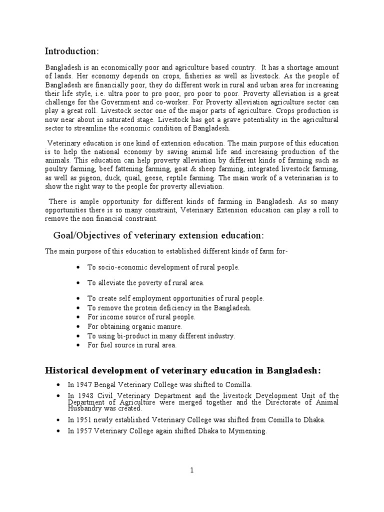 Veterinary Extension Education PDF Goat Dairy Farming