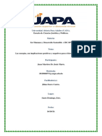 Tarea VIII de Ser Humano y Su Deresarollo Sostenible.