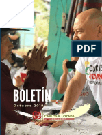 Boletín Actividades Octubre 2019