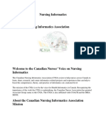 Canada Nursing Informatics