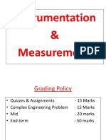 Instrumentation & Measurements