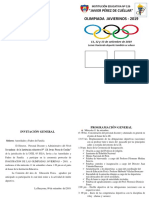 Triptico Deporte