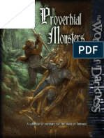 WoD - Proverbial Monsters PDF