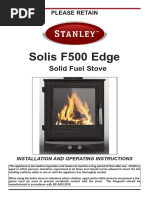 Aga Little Wenlock SF NB Manual | PDF | Chimney | Stove