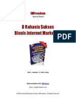 8 Rahasia Sukses Bisnis Internet Marketing: Imfreedom