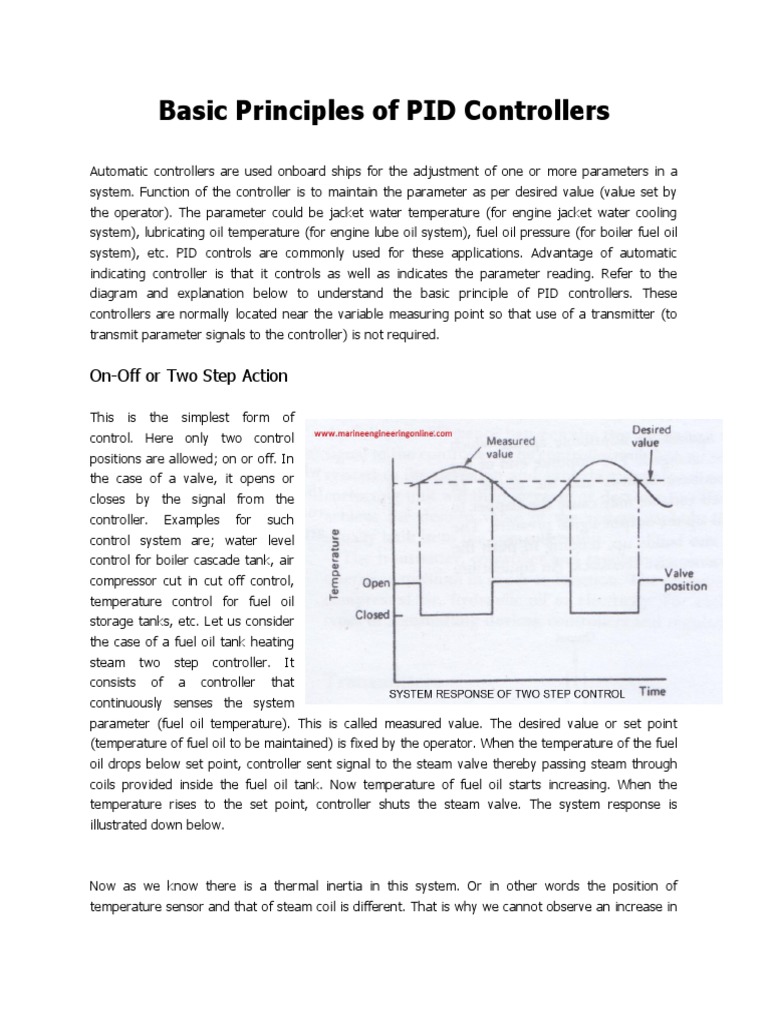PID Control Systems in Marine Engineering | PDF | Pump | Heat Exchanger