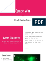 Ready Recipe: Spacewar