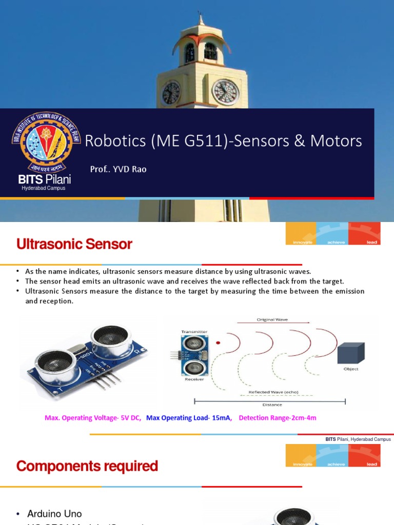 ExPt 4 Ultra Sonic Sensor | PDF | Arduino | Electromagnetism