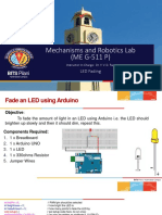 Mechanisms and Robotics Lab (ME G-511 P) : BITS Pilani