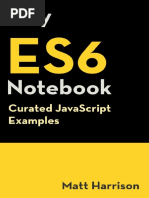 Tiny ES6 Notebook Curated JavaScript Examples