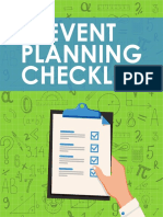 Event Planning Checklist: Your Guide to a Successful Event