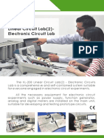 Linear Circuit Lab (2) - Electronic Circuit Lab