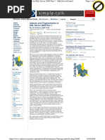 Indexes and Fragmentation in SQL 2000 Part1