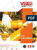 Brosur Pipa Air Limbah - Cap - New
