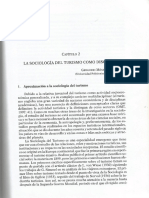Cap. 2 La Sociología del Turismo. Méndez 2003