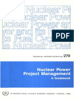 Nuclear Power Project Management