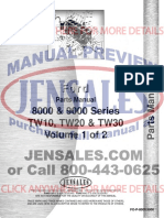 Ford Tractor Parts Manual Fo P 8000 9000