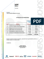 Cotizacion 00 Suministros-I. Educ. Nuestra Señora de Las Lajas