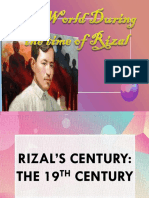 World During Rizal Time