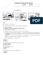 Prueba Pueblos Originarios - 2° - 2019