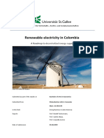 Renewable Electricity in Colombia: A Roadmap To